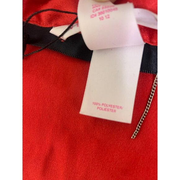 Victoria Secret 2000โs Red Satin Robe With An Ajustable Waistband Size Medium - Picture 9 of 9